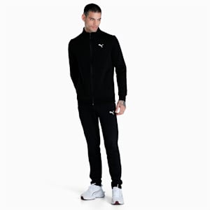 Knitted Men's Slim Fit Sweat Pants, Puma Black, extralarge-IND