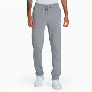 Puma mens sweatpants zip up discount