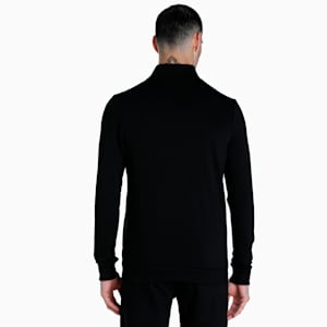 Zippered Full-Zip Slim Fit Men's Jacket, Puma Black