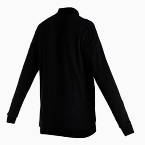 Reversible Full-Zip Slim Fit Men's Sweat Shirt, Puma Black