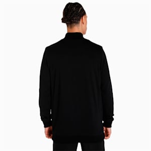 Reversible Full-Zip Slim Fit Men's Sweat Shirt, Puma Black