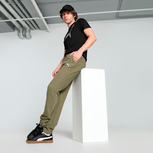 Ottoman Men's Slim Fit Sweat Pants, PUMA Olive, extralarge-IND