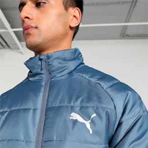 PUMA Lightweight Padded Slim Fit Men's Jacket, Inky Blue, extralarge-IND