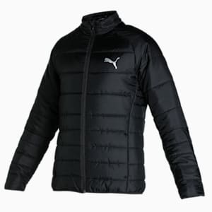 PUMA Lightweight Padded Slim Fit Men's Jacket, Puma Black, extralarge-IND