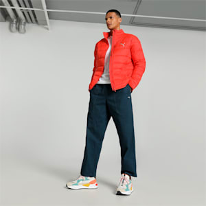 Men's Padded Jacket, Burnt Red, extralarge-IND
