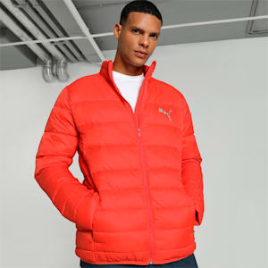 Men's Padded Jacket, Burnt Red, extralarge-IND