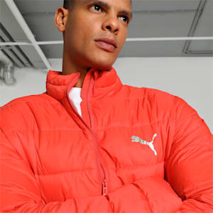 Men's Padded Jacket, Burnt Red, extralarge-IND