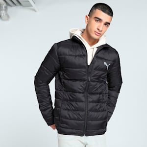 Men's Padded Jacket, Puma Black-PUMA Silver, extralarge-IND