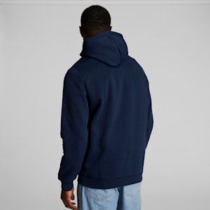 Essentials Big Logo Men's Hoodie, Peacoat, extralarge