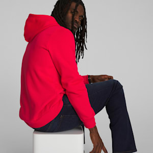 Essentials Big Logo Men's Hoodie, High Risk Red, extralarge