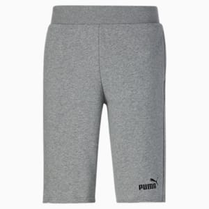 Essentials+ Men's Shorts, Medium Gray Heather-Puma Black, extralarge