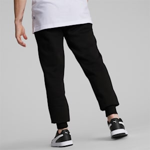 Pantalones Essentials Logo para hombre, Cotton Black