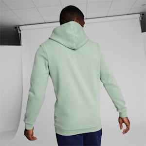 Essentials Big Logo Men's Hoodie, Green Fog, extralarge