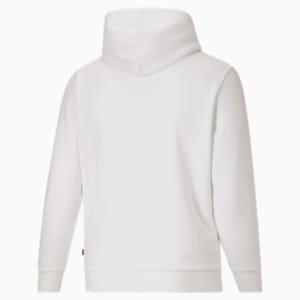 Essentials Logo Women's Hoodie PL, Puma White
