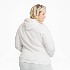 Essentials Logo Women's Hoodie PL, Puma White