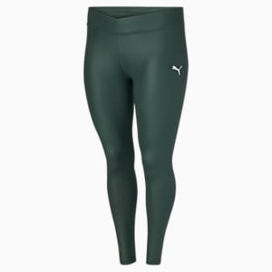 Modern Sports 7/8 Shiny Tights PL, Green Gables