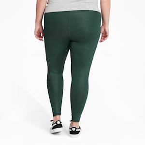 Modern Sports 7/8 Shiny Tights PL, Green Gables
