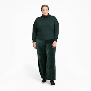 HER Women's High Crewneck Sweatshirt PL, Green Gables