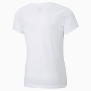 Camiseta juvenil con el logotipo Essentials+, Puma White, extralarge