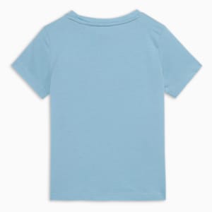 Logo Girl's Regular Fit T-Shirt, Turquoise Surf, extralarge-IND
