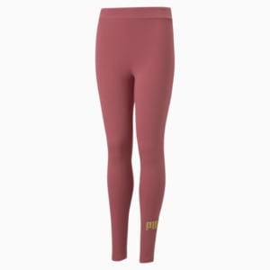 Essentials+ Logo Youth Leggings, Dusty Orchid