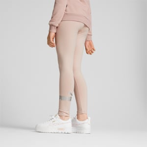 Essentials+ Logo Youth Leggings, Rose Quartz, extralarge-IND