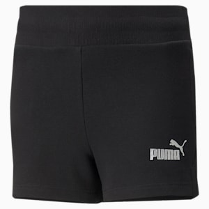 Shorts Essentials+ para niña, Puma Black