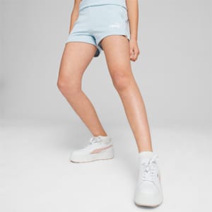 Essentials+ Girls' Shorts, Turquoise Surf, extralarge