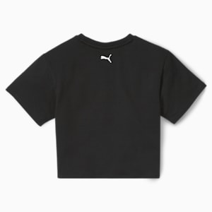 Camiseta PUMA x SMILEYWORLD para niños, Puma Black