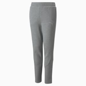 Evostripe Youth Pants, Medium Gray Heather