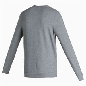 Crew Men's Regular Fit Sweatshirt, Medium Gray Heather, extralarge-IND