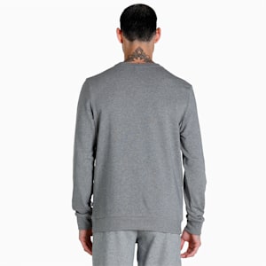 PUMA Crew Men's Regular Fit Sweatshirt, Medium Gray Heather, extralarge-IND