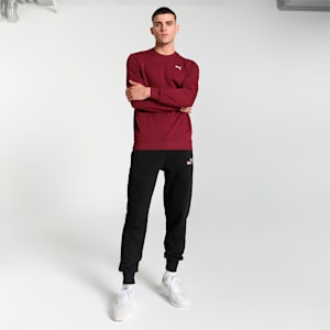 Crew Men's Regular Fit Sweatshirt, Dark Jasper, extralarge-IND