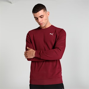 Crew Men's Regular Fit Sweatshirt, Dark Jasper, extralarge-IND