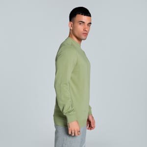 Crew Men's Regular Fit Sweatshirt, Calming Green, extralarge-IND