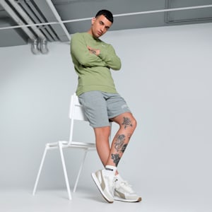 Crew Men's Regular Fit Sweatshirt, Calming Green, extralarge-IND