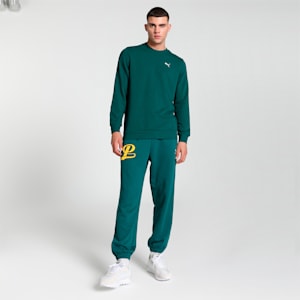 PUMA Crew Men's Regular Fit Sweatshirt, Malachite, extralarge-IND