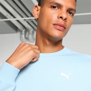 Crew Men's Regular Fit Sweatshirt, Silver Sky, extralarge-IND