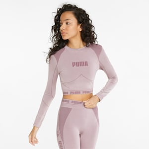 evoKNIT Long Sleeve Women's Tee, Quail