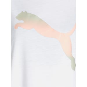 Modern Sports Women's  T-shirt, Puma White-Dark Green Moss