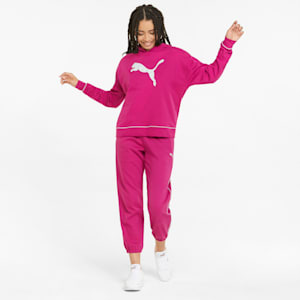 Modern Sports Women's Hoodie, Festival Fuchsia