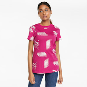Power Women's Regular Fit T-shirt, Festival Fuchsia, extralarge-IND