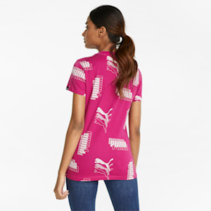Power Women's Regular Fit T-shirt, Festival Fuchsia, extralarge-IND