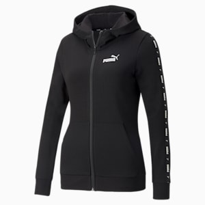 Power Full-Zip Women's Regular Fit Hoodie, Puma Black, extralarge-IND