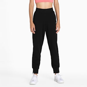 Women's Regular Fit Sweatpants, Puma Black, extralarge-IND