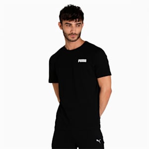 Small Logo Men's Regular Fit T-Shirt, Puma Black, extralarge-IND