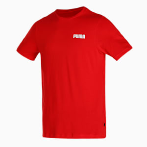 Small Logo Men's Regular Fit T-Shirt, High Risk Red, extralarge-IND