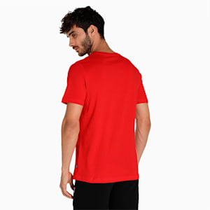 Small Logo Men's Regular Fit T-Shirt, High Risk Red, extralarge-IND