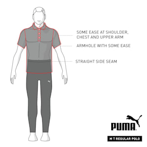 Pique Men's Regular Fit Polo, Medium Gray Heather, extralarge-IND