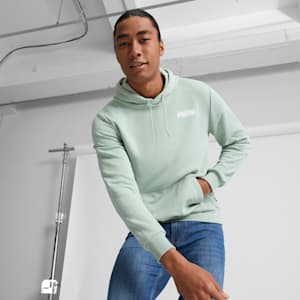 Essentials Men's Hoodie, Green Fog, extralarge